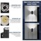 Luxrite Dusk to Dawn LED Wall Lights 10in up or Up and Down Light 3CCT 3000K-5000K 12/15/18W IP65 ETL, 2PK LR40336-2PK - alternate 4